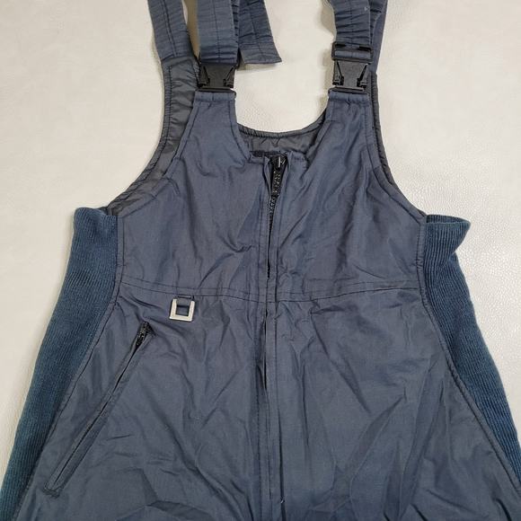 Vintage Profile Insulated Black Snow Bib Overalls - Women’s Size M - Picture 3 of 6